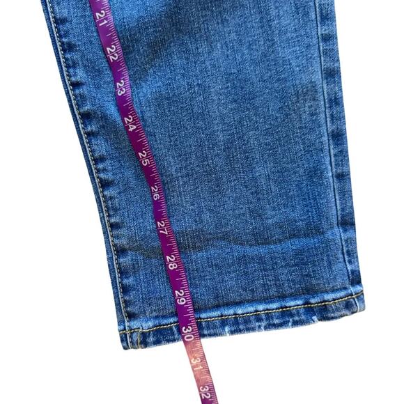 Maurices Jeans Women's 16W Blue Skinny High Rise Preppy Clean girl feminine - Picture 9 of 12